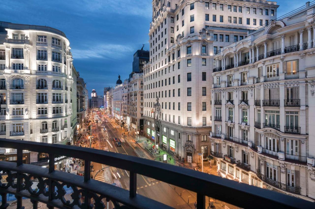 Hotel Nh Collection Madrid Gran Via Zewnętrze zdjęcie