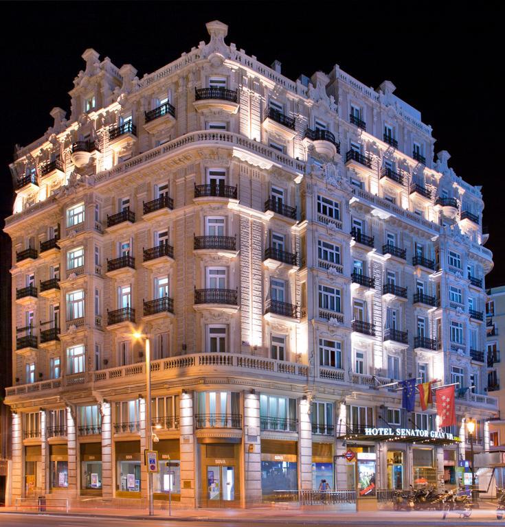 Hotel Nh Collection Madrid Gran Via Zewnętrze zdjęcie